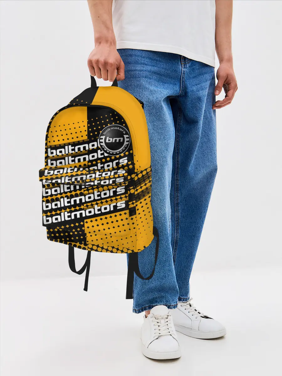 Рюкзак джинсовый / BALTMOTORS / ГРАДИЕНТ