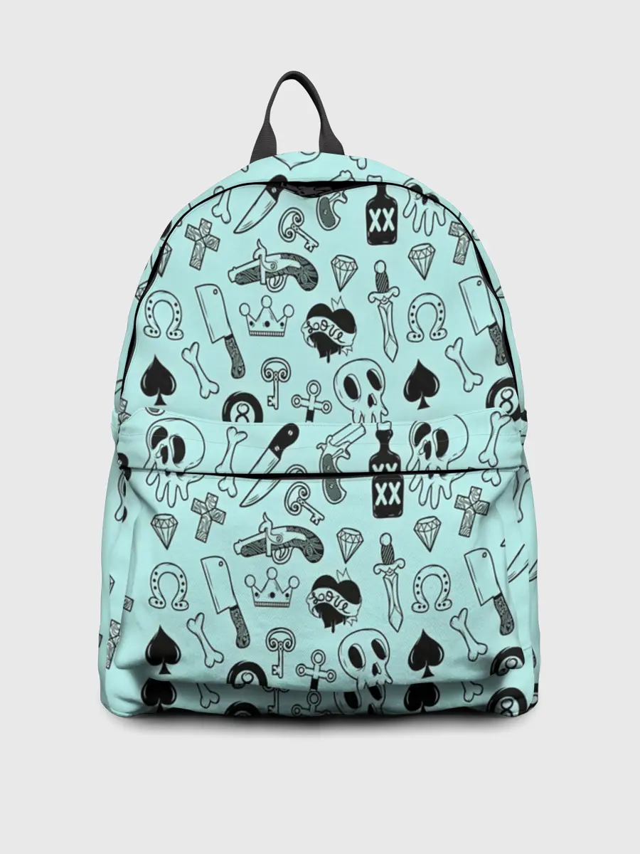 Рюкзак джинсовый / SkullS