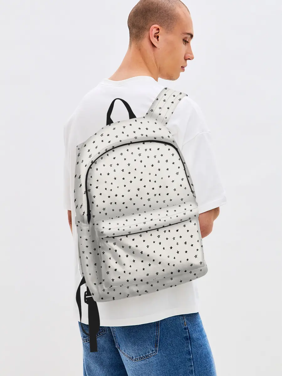 Рюкзак джинсовый / Звёздочки