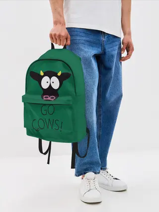 Рюкзак джинсовый / Go Cows