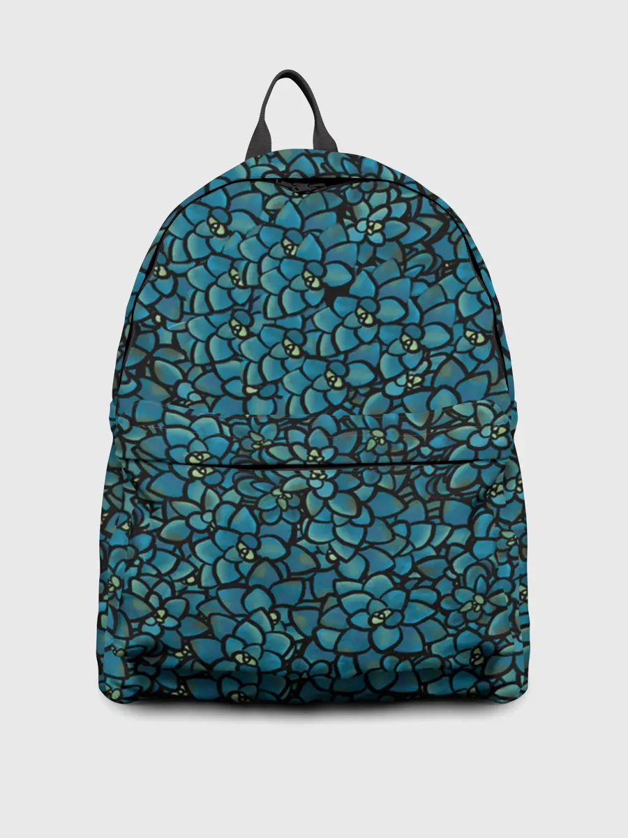 Рюкзак джинсовый / Цветы | 2