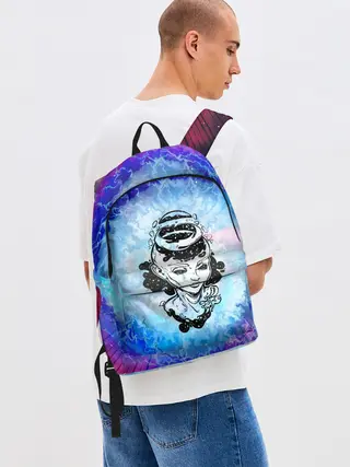 Рюкзак джинсовый / ГОСПОЖА ГАЛАКТИКА | SPACE GIRL