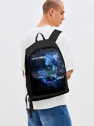 Рюкзак джинсовый / Nautilus Pompilius КРЫЛЬЯ