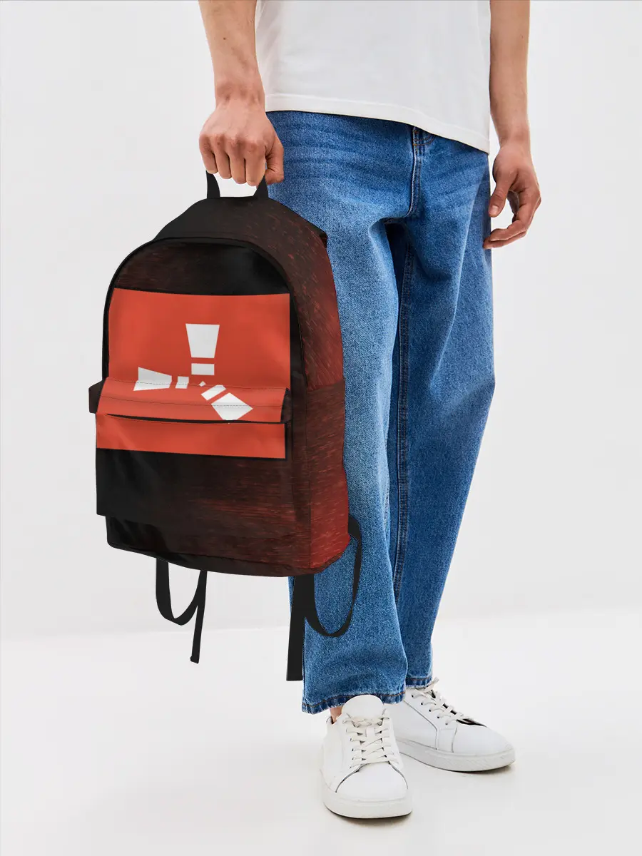 Рюкзак джинсовый / РАСТ - Глитч