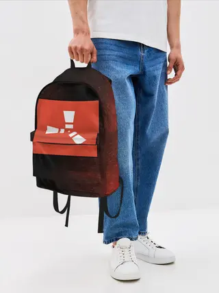 Рюкзак джинсовый / РАСТ - Глитч