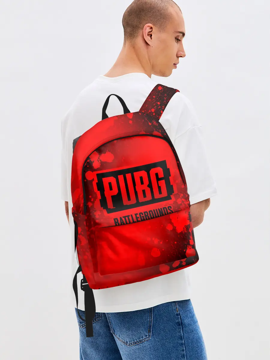 Рюкзак джинсовый / ПАБГ: Батлграунд - Брызги