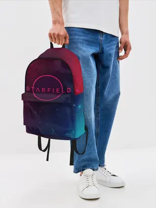 Рюкзак джинсовый / Старфилд - Космос