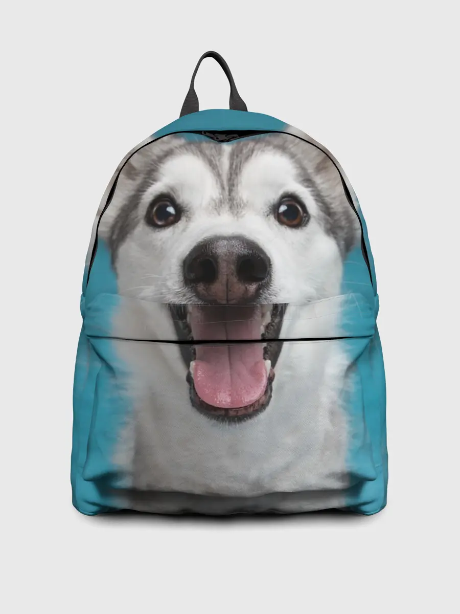 Рюкзак джинсовый / Хаски