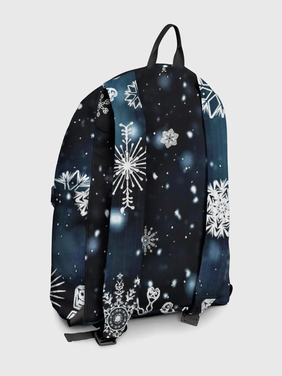 Рюкзак джинсовый / А снег идёт