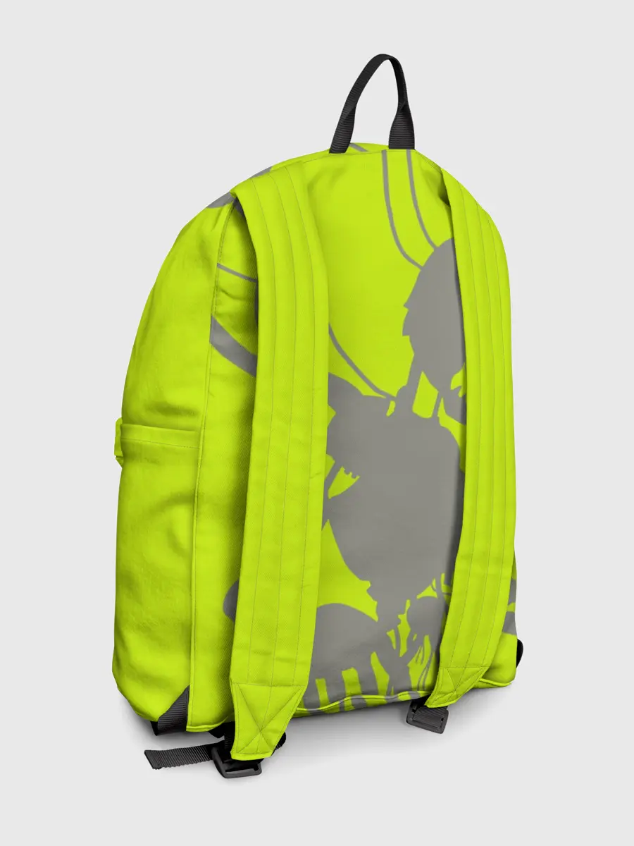 Рюкзак джинсовый / Силуэт злого духа