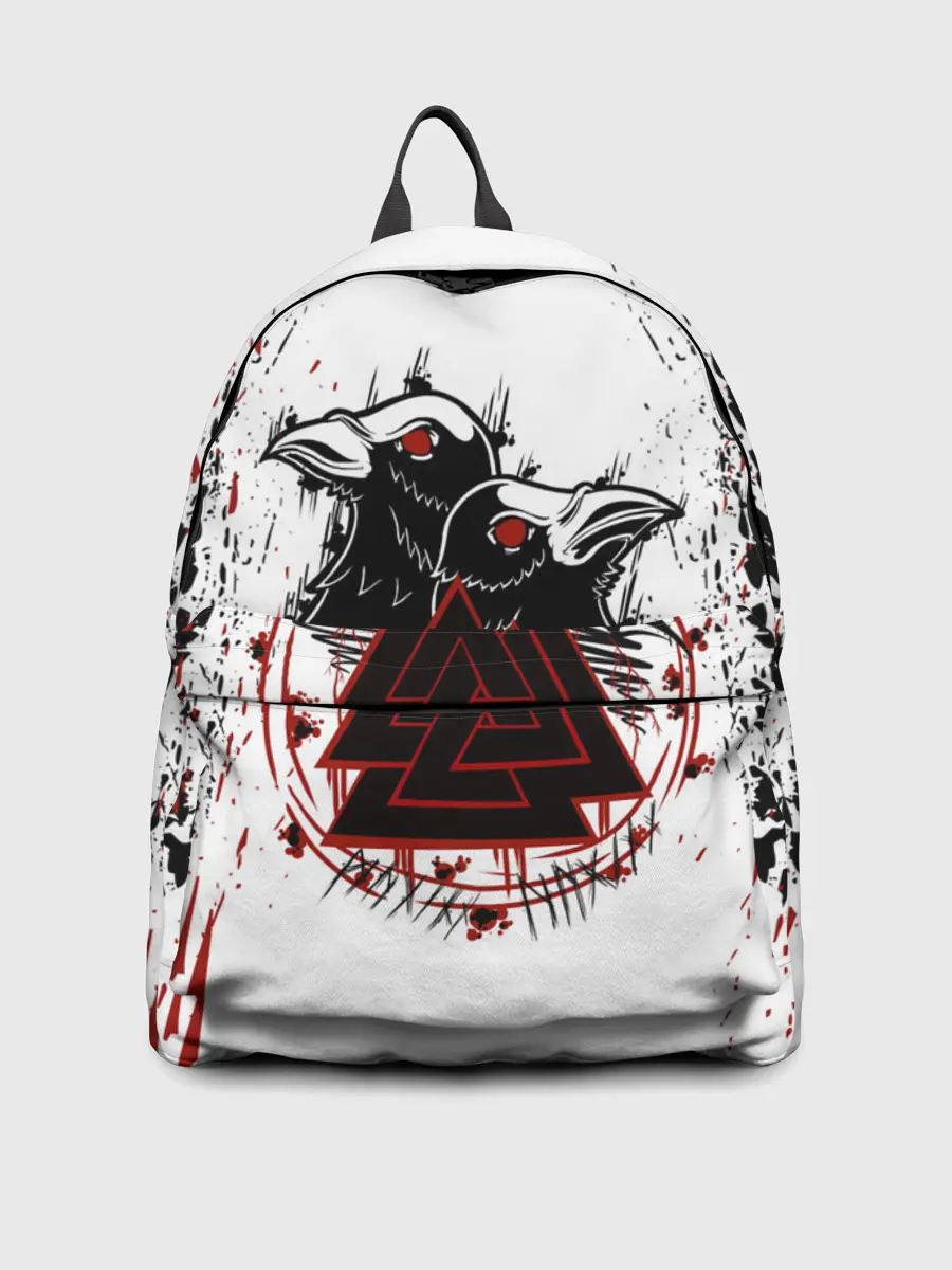 Рюкзак джинсовый / VALKNUT | RUNES