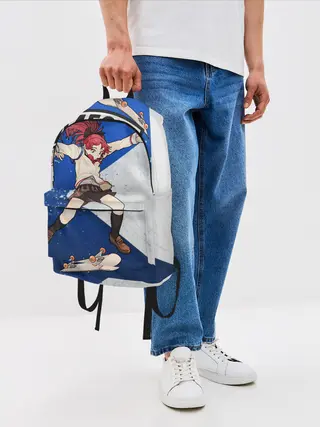 Рюкзак джинсовый / Meow team