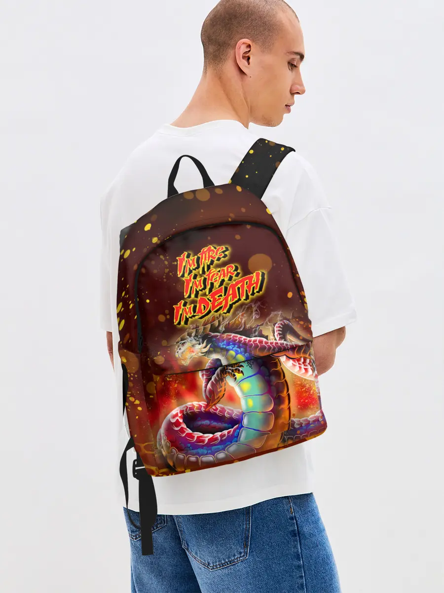 Рюкзак джинсовый / Ярость Левиафана