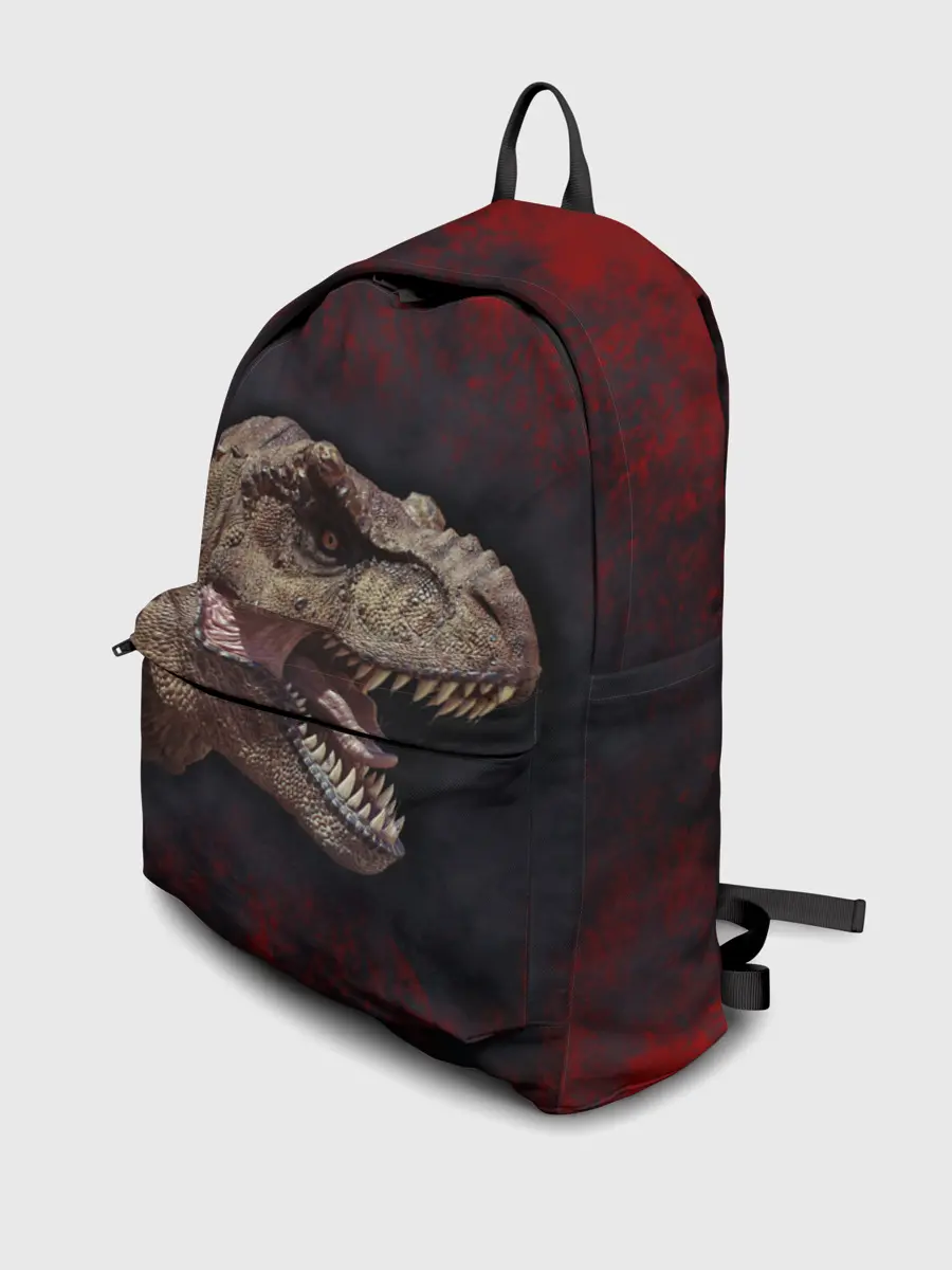 Рюкзак джинсовый / T-REX | Динозавр | Dino