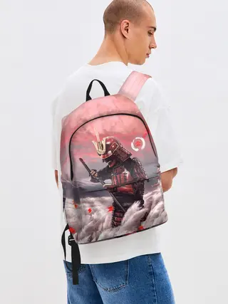 Рюкзак джинсовый / Ghost of Tsushim | Призрак Цусимы