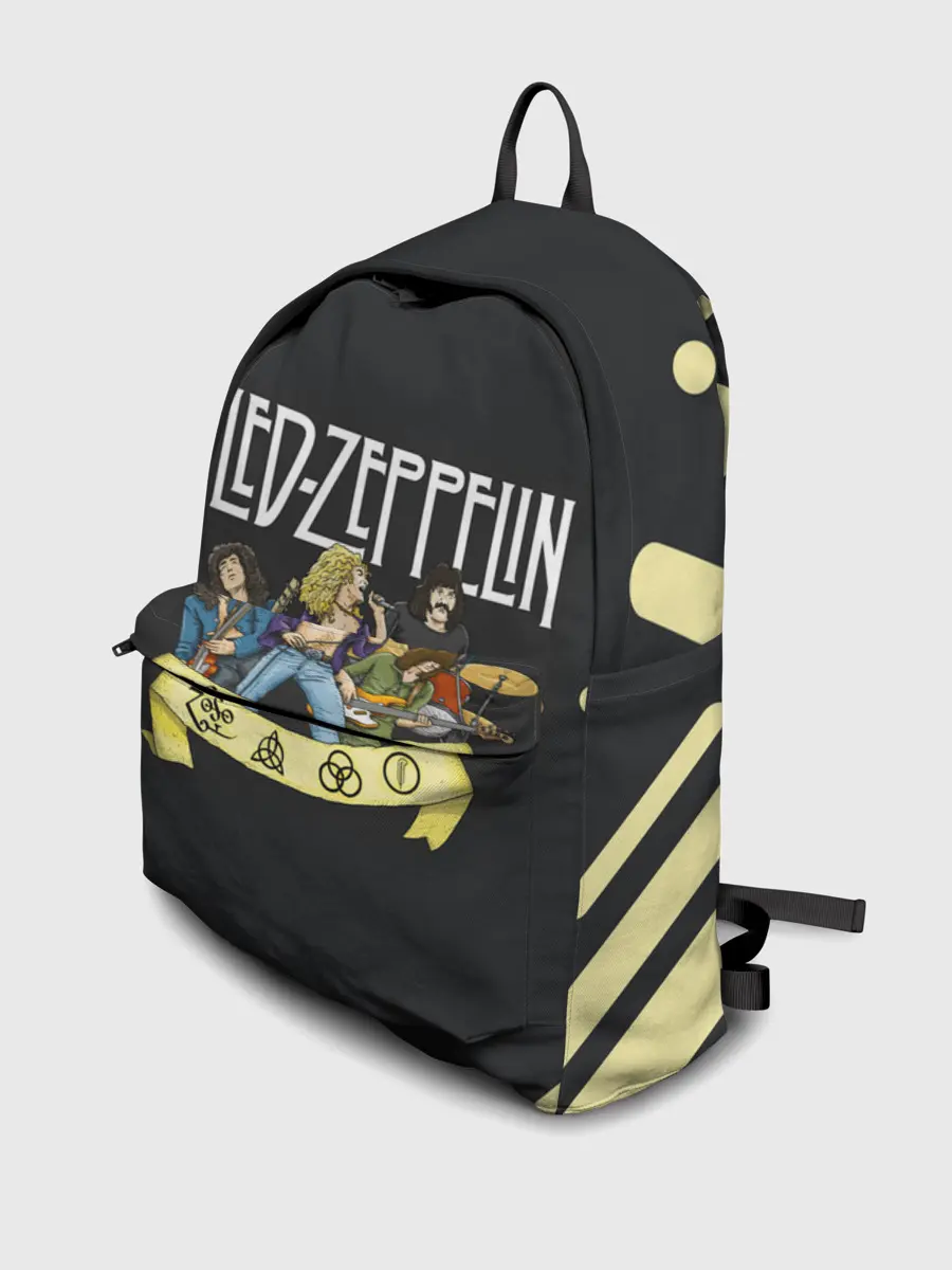 Рюкзак джинсовый / LED ZEPPELIN | ЛЕД ЗЕППЕЛИН