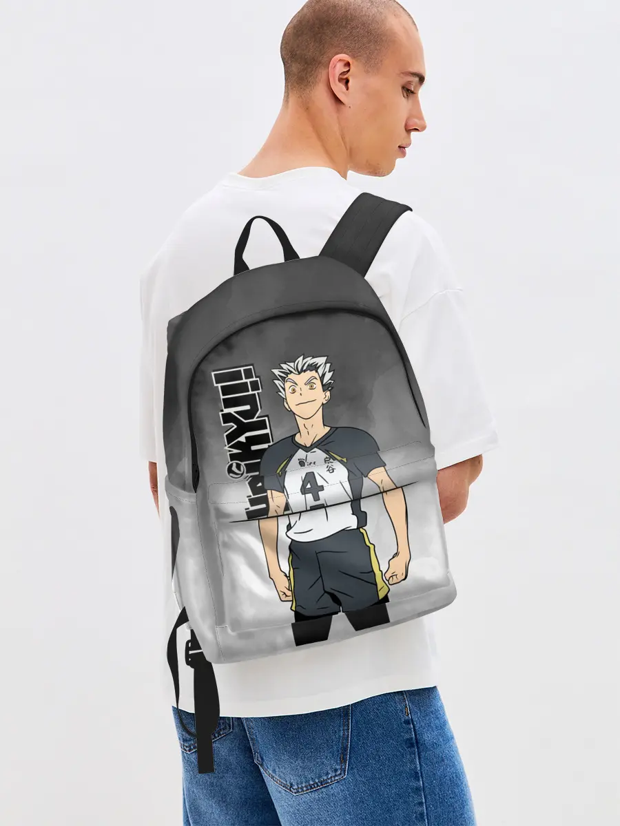 Рюкзак джинсовый / Котаро Бокуто / Bokuto Kotaro