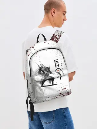 Рюкзак джинсовый / Ghost of Tsushim | Призрак Цусима