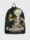 Рюкзак джинсовый / Беннетт Genshin Impact