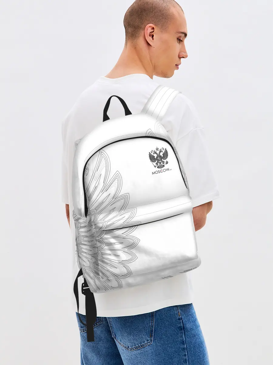 Рюкзак джинсовый / Russia | MSKSide Colorless