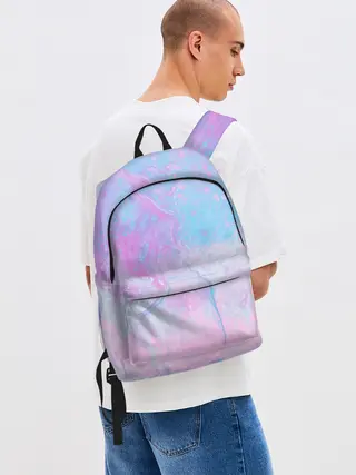 Рюкзак джинсовый / Градиент