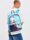 Рюкзак джинсовый / Genshin Impact, Аяка
