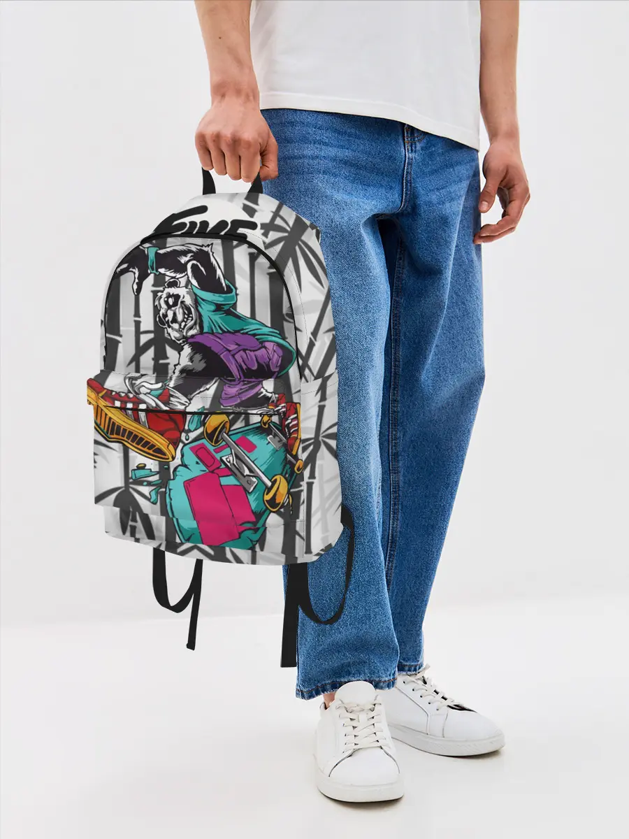 Рюкзак джинсовый / HiFi Panda