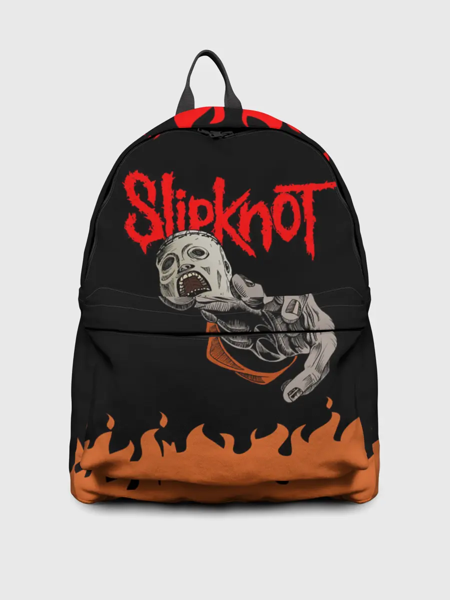 Рюкзак джинсовый / Кори Тейлор | СЛИПКНОТ