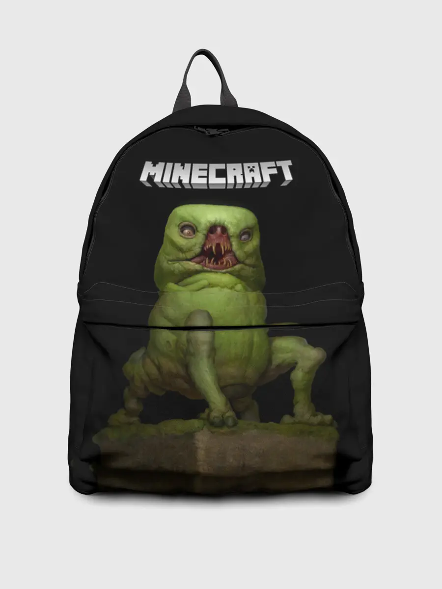 Рюкзак джинсовый / МОБ | МАЙНКРАФТ