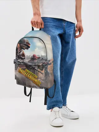 Рюкзак джинсовый / Королевская битва | ПУБГ