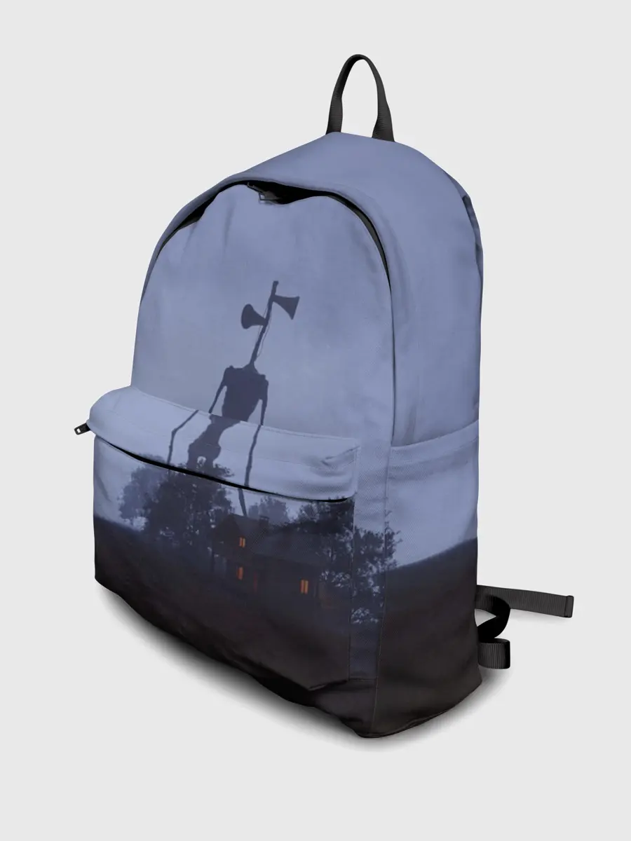 Рюкзак джинсовый / СИРЕНОГОЛОВЫЙ У ДОМА