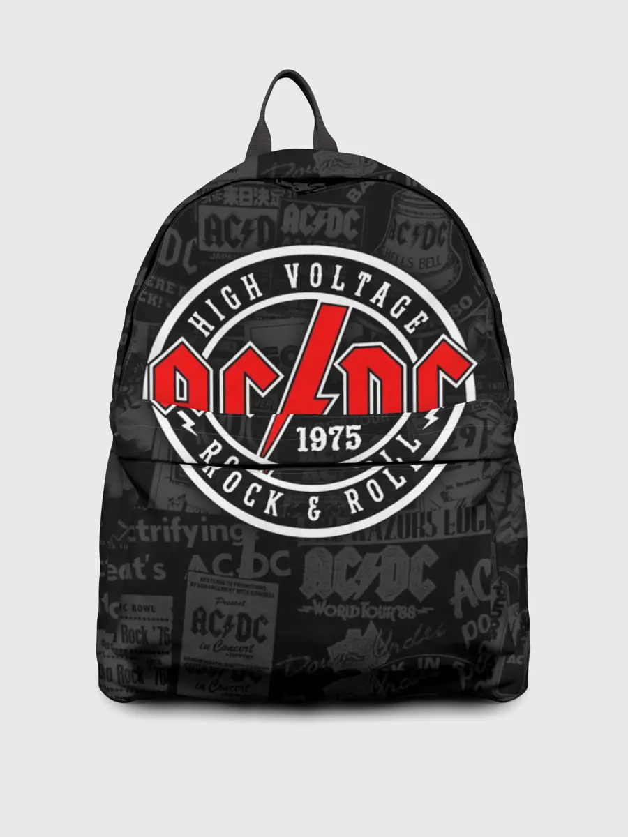 Рюкзак джинсовый / AC DC HIGH VOLTAGE