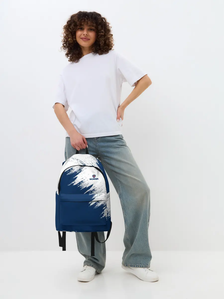 Рюкзак джинсовый / SCANIA