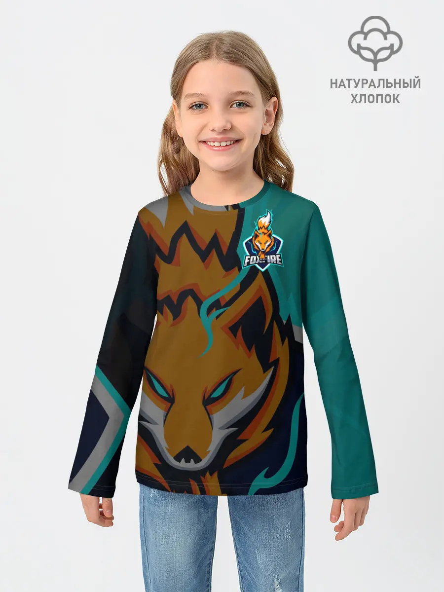 Детский лонгслив / Форма Foxfire