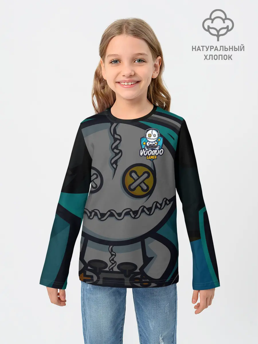Детский лонгслив / Форма Voodoo Gamer