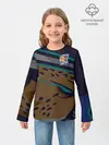 Детский лонгслив / Форма Cheetah