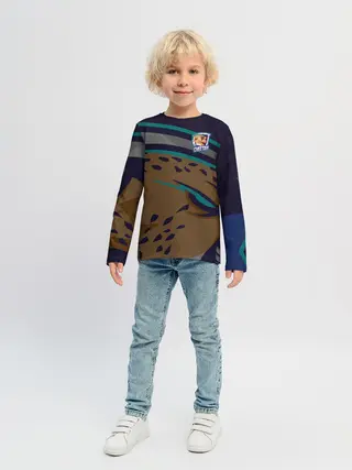 Детский лонгслив / Форма Cheetah