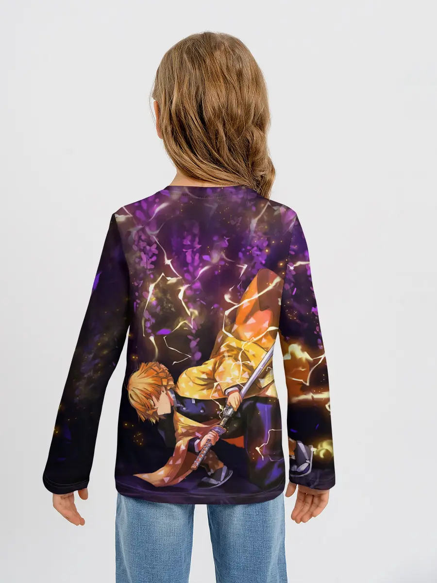 Детский лонгслив / Kimetsu no yaiba готовится