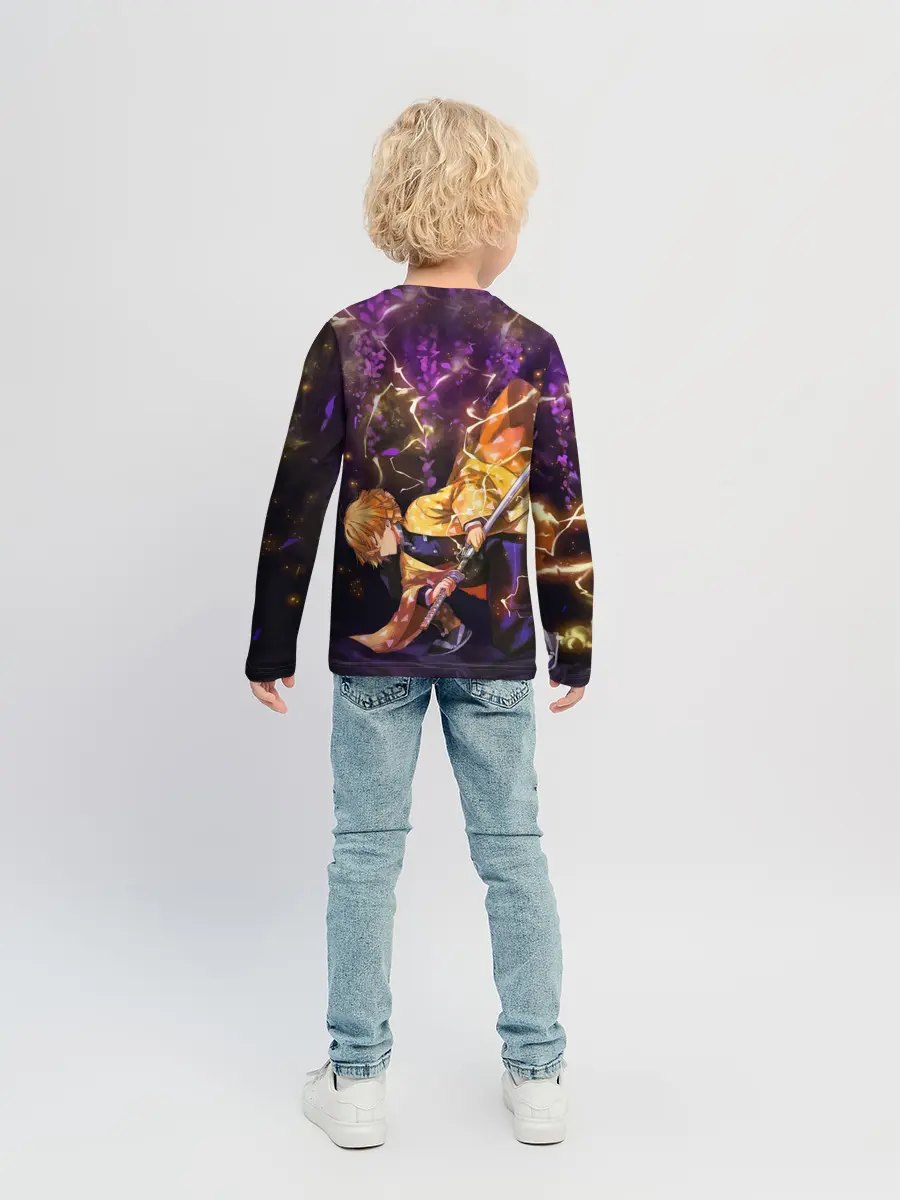 Детский лонгслив / Kimetsu no yaiba готовится