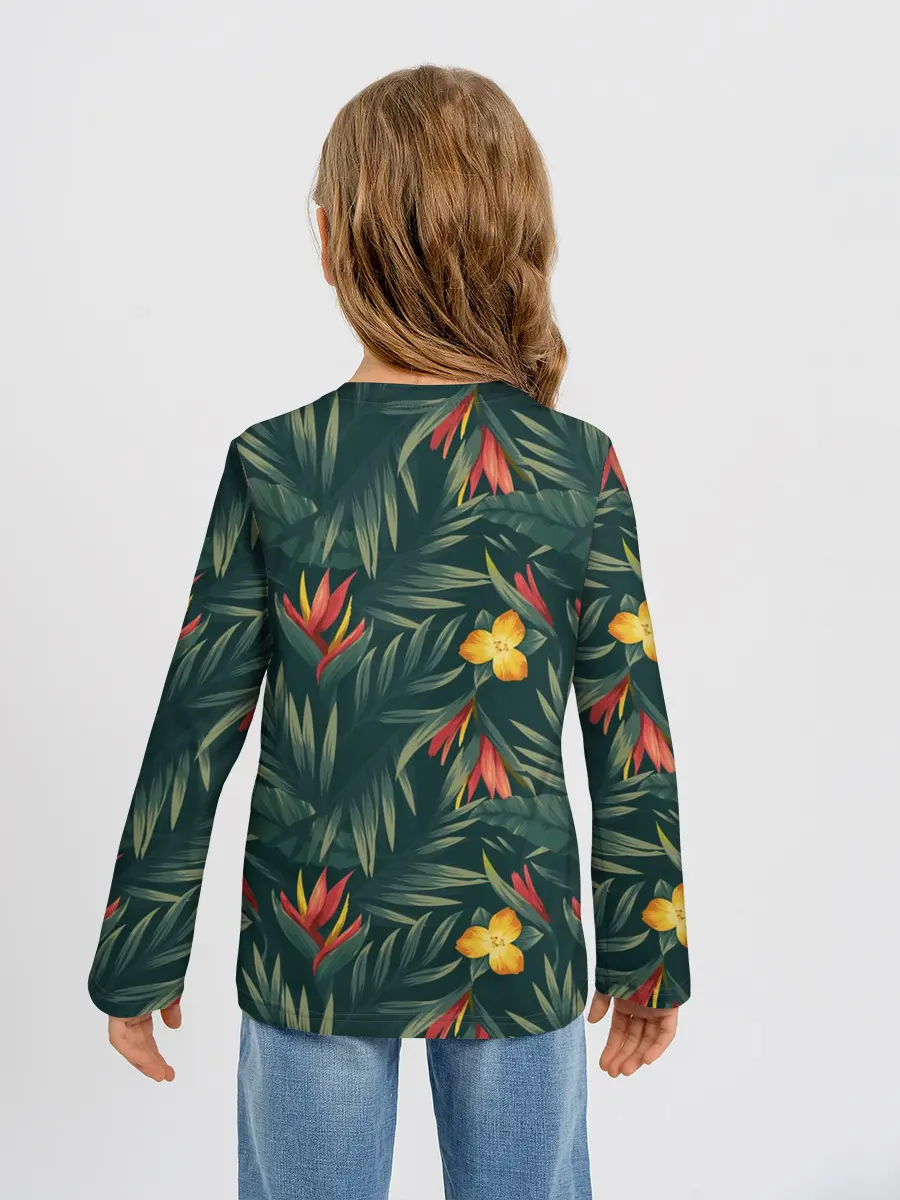 Детский лонгслив / Медуза Горгона