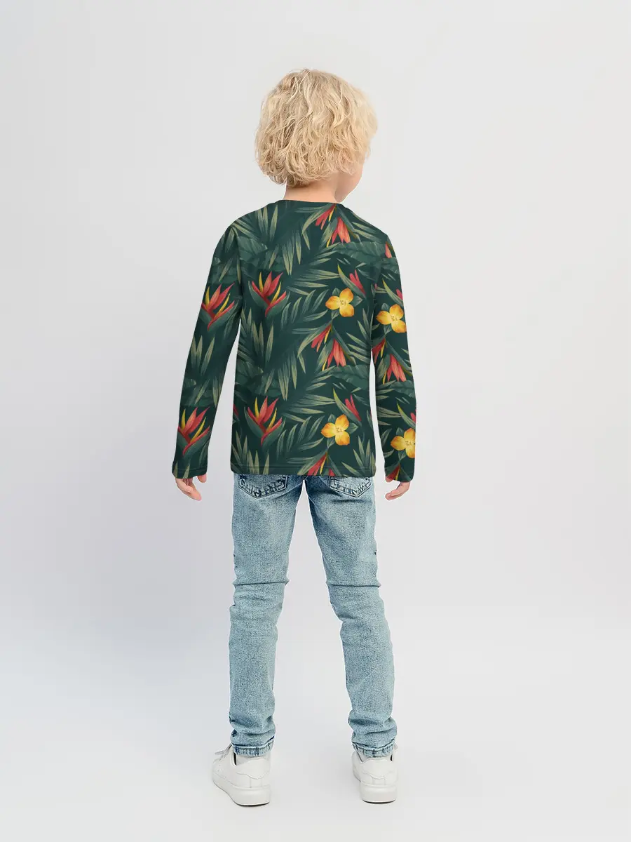 Детский лонгслив / Медуза Горгона