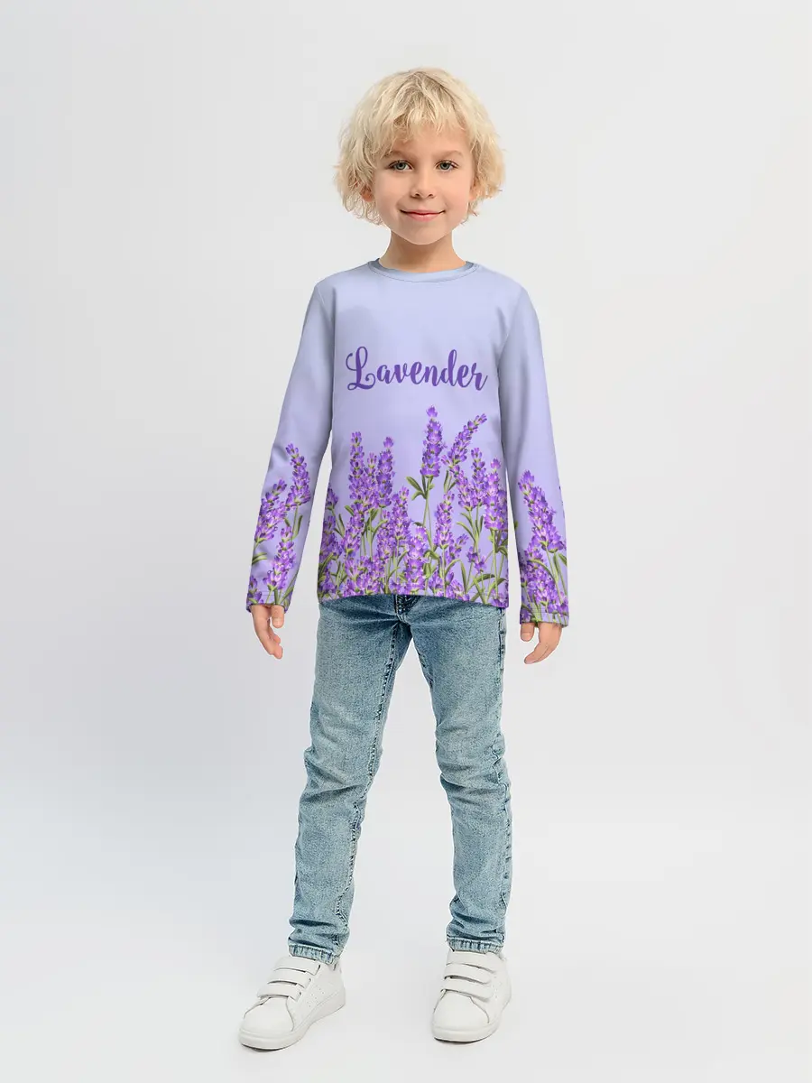 Детский лонгслив / Lavander