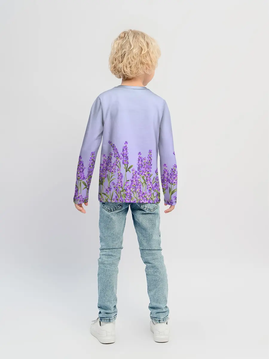 Детский лонгслив / Lavander