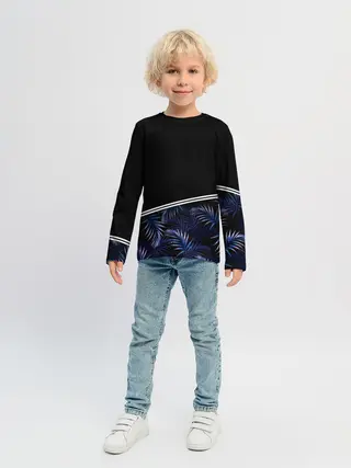 Детский лонгслив / Тропические