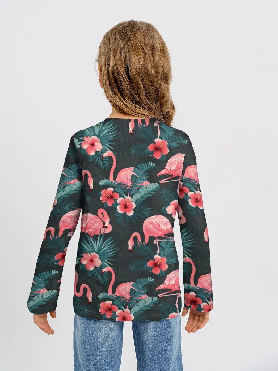 Детский лонгслив / Flamingo