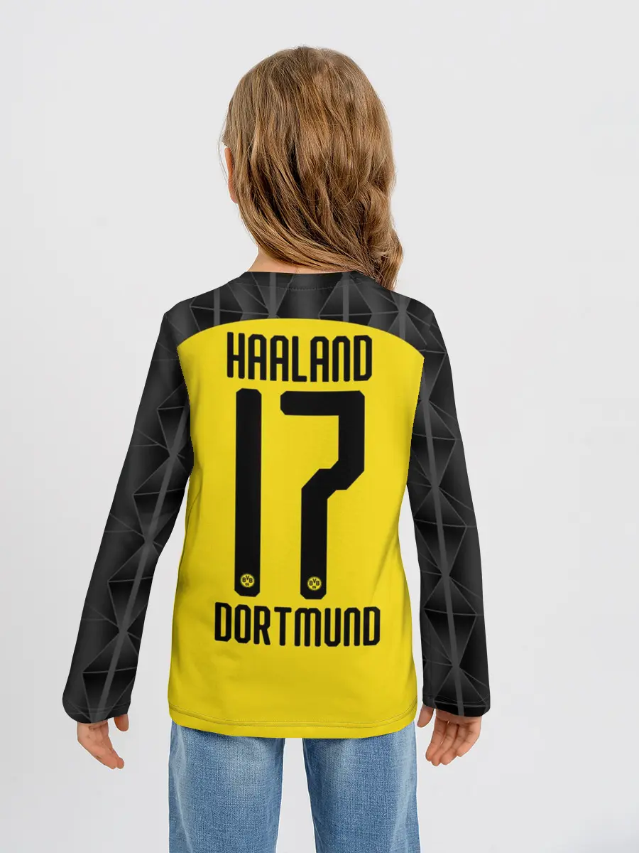 Детский лонгслив / Холанд home 19-20 UEFA