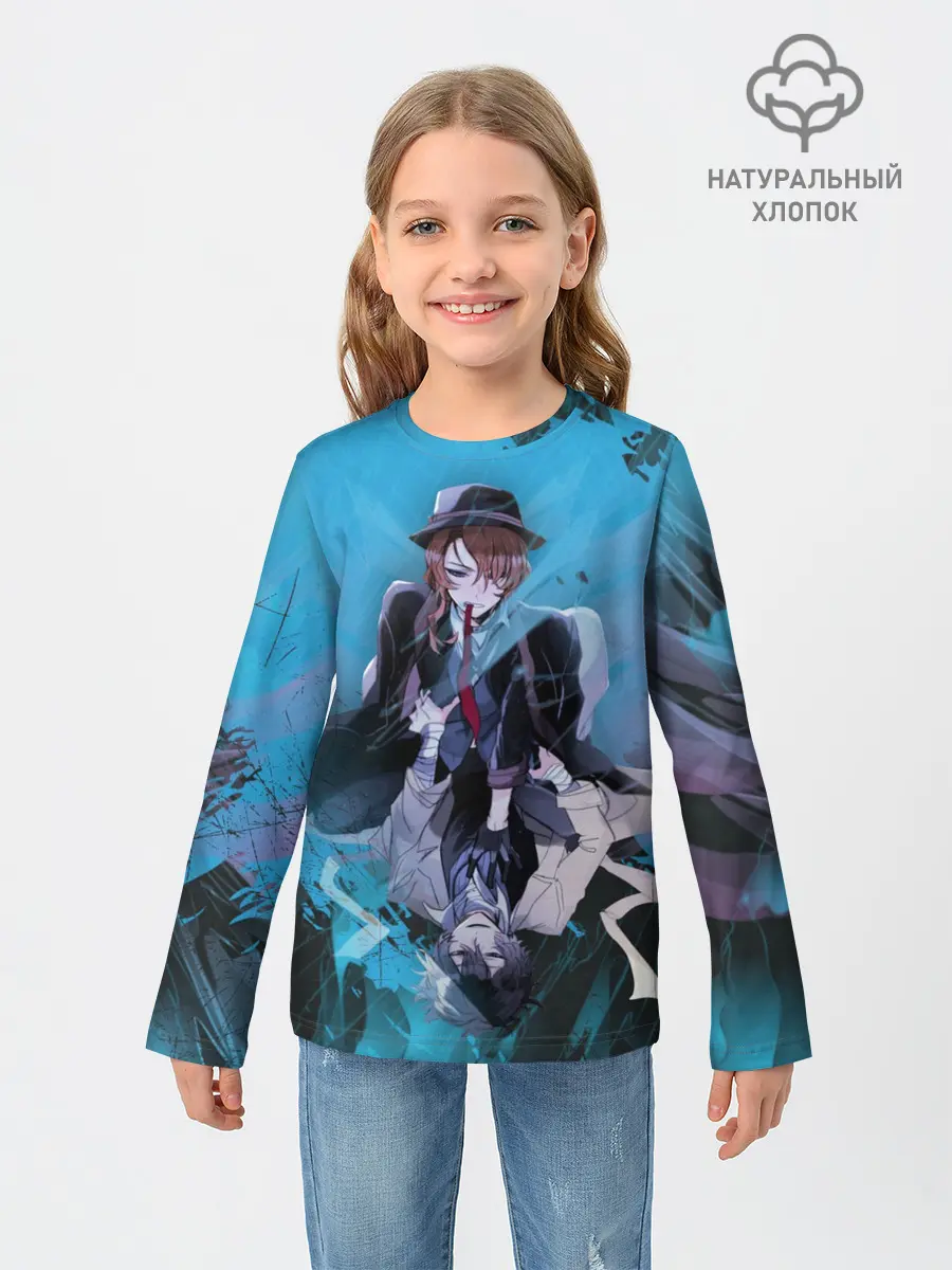 Детский лонгслив / Osamu and Chuya