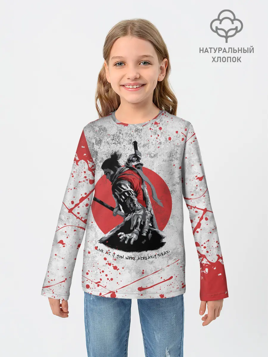 Детский лонгслив / SEKIRO SHADOW DIE TWICE