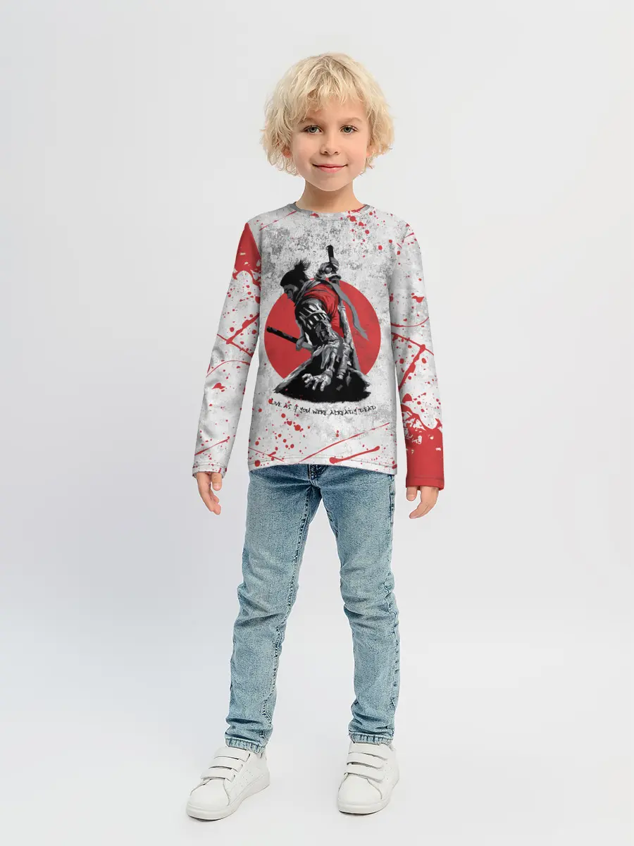 Детский лонгслив / SEKIRO SHADOW DIE TWICE