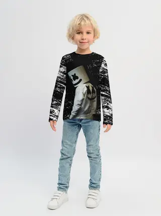 Детский лонгслив / Marshmello